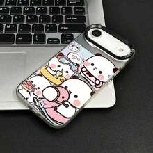 こちらの愛らしいパンダキャラクターの水で泳ぐシーンのスマホケースは、17、16、15、14、13、12、11プラス、17プロ、17プロマックス、17エア、17シリーズ、ギャラクシーS22、23、24、25ウルトラプラス、そしてエッジFEに最适です。 お友達、愛する人、または自分自身を分けるへの完璧なクリスマスプレゼントです。 - 半透明シルバー - チェックする 5