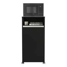 Cabinet Sideboard Organizer Support Conceals Gas Cylinder Door - 黑色 - 查看 4