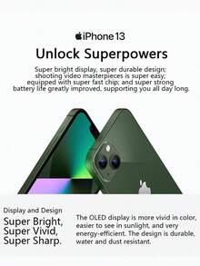 Apple iPhone 13 Pro Max 二手正品手機 13 Promax A15仿生晶片，續航力 97新78%左右的電池容量 (Chinese version, No eSIM) - 黑色 - 查看 2