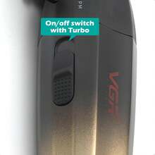 VGR 专业电动理发器 9000RPM 可调节金属理发器 数字显示 男士理发器 精准修剪 理发师理发器 V-003 - 彩色 - 查看 5