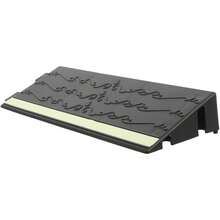 2 Pieces Luminous Rubber Ramp In The Dark For Indoor Use Non - Slip Mat For Transition Homes And Offices - 25.00X11.00X4.00公分x3件 - 查看 9