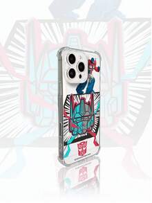 TRANSFORMERS Official Genuine Phone Case, Compatible With Apple 17, 17 Air, 17 Pro, 17 Pro Max, 11 Series, 12 Series, 13 Series, 14 Series, 15 Series, 15 Pro Max, 16 Pro, 16 Pro Max, X, XR, XS Max. Scratch-Resistant, Anti-Slip, Anti-Drop. - Clear - View 3