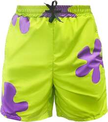 80s Bilayer Men 90s Swim Shorts 80s Summer Party Hawaiian Beach Disco ShortsA Valentine's Day XEIU - 80年代 90年代 黃色 - 查看 1