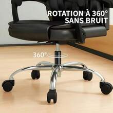 Gas LiftSteel Replacement Gas Spring Rod Chair Part 360° Rotating Explosion Proof Chair Gas Lift Cylinder For Living Room Office Black - As Pic - View 6