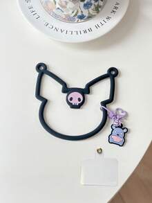 Sanrio Hello Kitty卡通腕带手机挂绳，可爱卡通大头硅胶手机挂绳，防丢腕带，钥匙扣吊坠，兼容安卓及大多数智能手机，送给妈妈、家人、朋友、孩子、生日、节日的礼物 - 彩色 - 查看 6