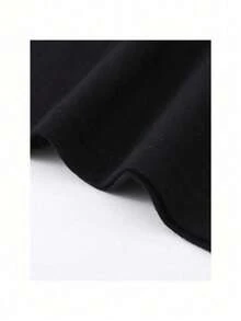 Disney < < Toy Story > > Cartoon Men's Short-Sleeved T-Shirt-Designed By Disney's Dad, 180g Heavy Polyester Shirt, Must-Have For Fans, Japanese Casual Wear And Comic-Con Dress-Perfect Gift For Pixar Movie Lovers, Pop Culture Costumes, Bright Prints, Durable Fabrics, And Role-Themed Tops. - 黑色 - 查看 5