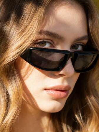 1pc Y2K Punk Street Style Fashion Glasses For Women, Futuristic Street Chic Fashion Glasses For Men, Fashion Accessory For Street Style, Suitable For Daily Wear, Photography, Shopping, Cycling, Travel, Beach, Driving, Street, Vacation, Outdoor Activities. A Perfect Gift For Birthday, Holiday, Party, Christmas.