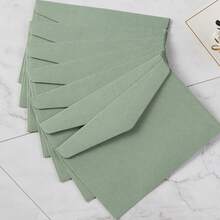 120 Pack Kraft Mini Envelopes Small Envelopes Se--Adhesive Tiny Pockets For Business Cards Christmas Holiday Small Gift Cards Invitations Cards(4.13\*2.76\) (Sage-Green) - 鼠尾草綠 - 查看 5