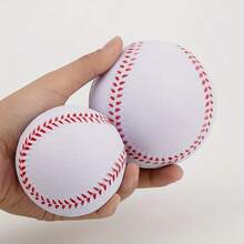 1/3pcs Soft PU Foam Baseball Grip Trainer Ball, Elastic Training Equipment, Fitness Baseball Grip Ball - Multicolor - View 6