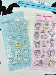 3D Cartoon Embossed Glow-In-The-Dark Stickers, Cute Creative Children's Toy Stickers, Wholesale - Multicolor - View 6