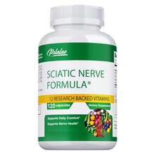 PSLALAE Sciatic Nerve Capsules - Elieves Sciatica Discomfort, Relieve Joint Pain, Maintains Sciatic Nerve Health - 120pcs - 120 Capsules(120粒) - 查看 10
