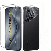 4pcs Lens Protector Compatible With Huawei Pura 80/80 Pro/80 Ultra/70/70Pro/70Pro+/70Ultra/Nova 14/14 Pro/Y73, Phone Safety Protective Screen Film, Device Protection, Fashionable Design, Perfect Fit, Durable Glass, High-Quality Protective Film, Phone Screen Protector, Tempered Glass Screen Protector Screen Protection Essentials, Applicable To Daily Shield, Office, Home Daily Shield Office Home Phone Accessories Waterproof Shockproof Anti-Fall Scratch Resistant - Clear - View 16