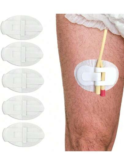 EstiloTendenciaAdhesivos Para FijacióN De CatéTeres - Soporte Para Bolsa De Pierna Con Tubo Urinario Almohadilla Adhesiva Antideslizante Drenaje Colector Para Incontinencia (5 Unidades)Calidad PremiumVersióN Mejorada
