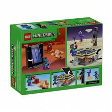 LEGO Minecraft 21584 Nether & End Portal Journey Building Blocks Toy - New Year Gift - Multicolor - View 3
