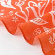 22\X22\ Flower Cotton Bandana Multi-Purpose Headbands - OrangeDaisy - View 6