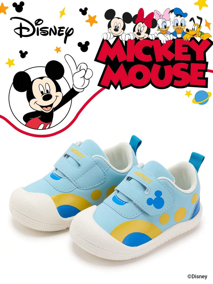 Disney 1 đôi giày thể thao trẻ em chính thức hợp tác cùng , thích hợp cho sinh hoạt hàng ngày, kỳ nghỉ, thể thao và các hoạt động ngoài trời. Thoải mái, ôm sát chân, chống trơn trượt, thoáng khí. (Giày thể thao bé trai, giày thường ngày bé trai, giày thể thao trẻ em, giày thể thao bé gái, giày thường ngày bé gái) - Màu xanh lam - Xem 1