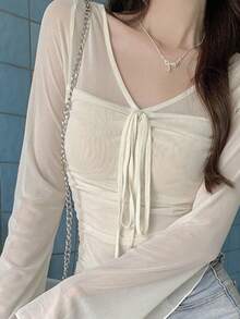 Women T-Shirts - White - View 4