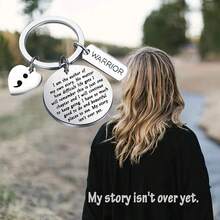 Semicolon Keychain My Story Isn't Over Yet Mental Health Awareness Jewelry Suicide Prevention Awareness Gift - Tác giả của câu chuyện của tôi - Xem 7