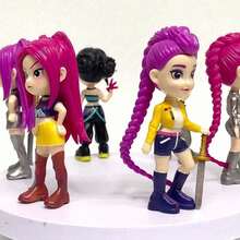 1pc K-Pop Magical Girl Tiger Star Series Action Figure - Anime & Game Theme Collectible Doll & Model, Premium Desktop Display, Fan Merchandise, Holiday/Birthday Gift (Random Style)