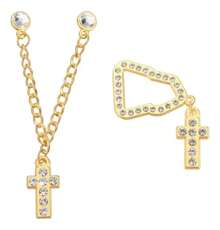 Tendencia2pzs Pines Metálicos Premium Gorra Mochila Broche Clip CharmCalidad premium - Cruz - Ver 7