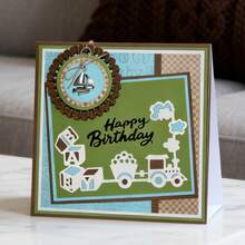 Creative Train Metal Cutting Dies, DIY Scrapbooking Album And Embossing Stencil, Greeting Card Making Tool, Card Paper Cutting Crafts ,Gift Card Making Template Die Cuts.