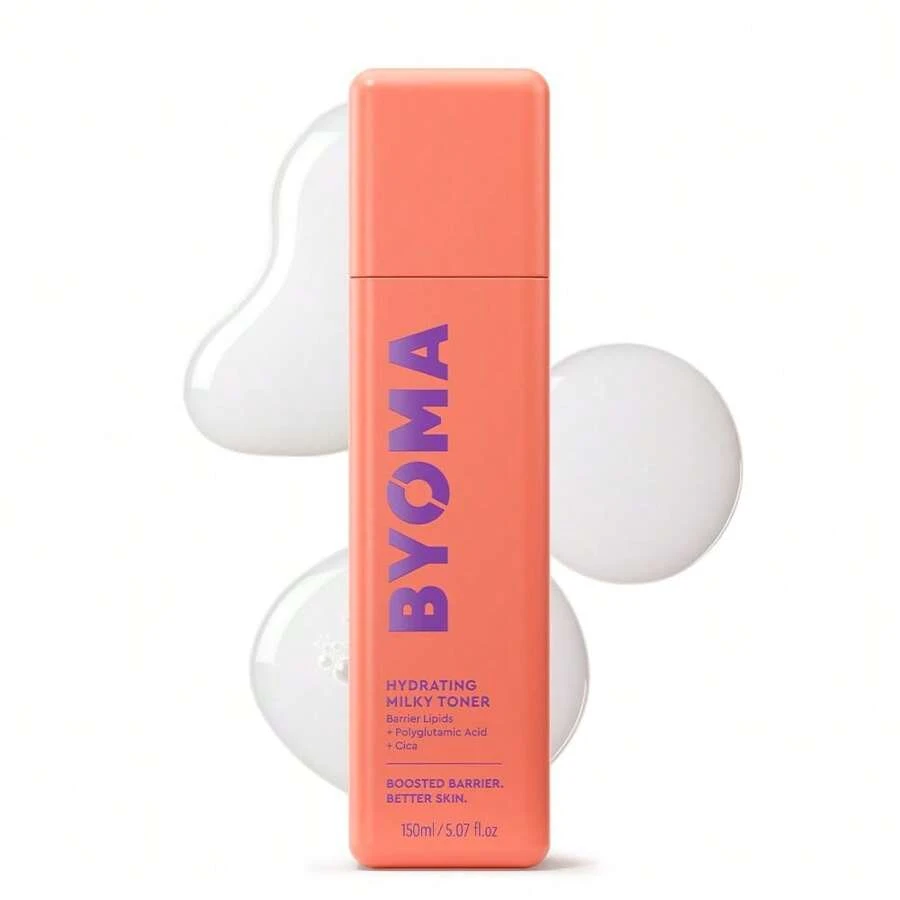 BYOMA Hydrating Milky Toner - Dewy, Ultra Hydrating Toner For Face - Soothes Skin, Locks In Moisture, Reduces Redness - Barrier Repair - 5.07 Fl Oz - B5 - Xem 1