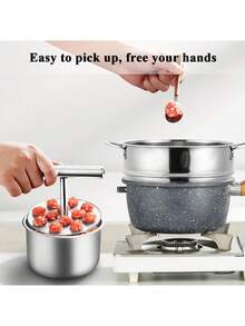 Bộ 12 khuôn làm thịt viên bằng thép không gỉ | Khuôn thủ công với tấm ép tiện dụng, dễ dàng làm thịt viên đều nhau, dụng cụ nhà bếp thiết thực cho gia đình, nhà hàng, đầu bếp, súp, mì ống, món khai vị, máy rửa chén, chống gỉ, chất lượng thương mại, khuôn làm thịt viên bằng nhựa, dễ dàng ép thịt viên, đồ dùng nhà bếp gia đình, quà tặng cho phái nữ - Nhiều màu - Xem 5