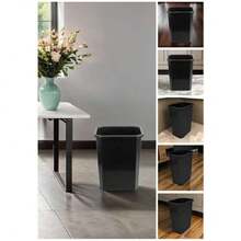 26 L Contenedor Apilable de Plástico Reciclado – Negro, Resistente y Durable para Almacenaje Industrial y Doméstico, Diseño Ergonómico y Fácil Manipulación | ,38912540 - capa - Ver 5