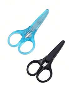 1把工艺剪刀 - 带保护套，手工剪纸剪刀，非常适合刺绣和精细剪纸，适用于工艺品制作、DIY和日常使用 - 非常适合学校、办公室和旅行 - 彩色 - 查看 20