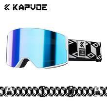 Kapvoe Snow Goggles Fashion Ski Sunglasses Goggle Snowboard Anti-Fog Mask For Men Women Eyewear Kit Protection Glasses Snowmobile Winter - Multicolor - View 10