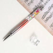 可定制文字/Logo的电镀音符旋转圆珠笔，电镀金属笔杆，可替换笔芯，适用于日常办公、学校、学生、教师使用，也是送给朋友、家人、同事的贴心礼物。 - 彩色 - 查看 20