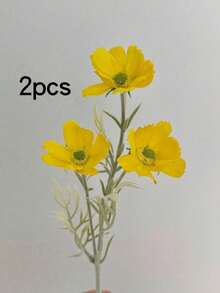 1/3 bông hoa cúc giả Cosmos 48cm - Bó hoa cúc Bohemian, Trang trí nhà cửa quanh năm, Trang trí bàn tiệc cưới mùa hè & Lễ Tạ ơn mùa thu, Hoa cúc giả chống phai màu dùng cho bàn/đạo cụ chụp ảnh, phòng, nhà, tường, phòng tắm, phòng ngủ, Phụ kiện trang trí, Đồ dùng bàn làm việc - Nhiều màu - Xem 10