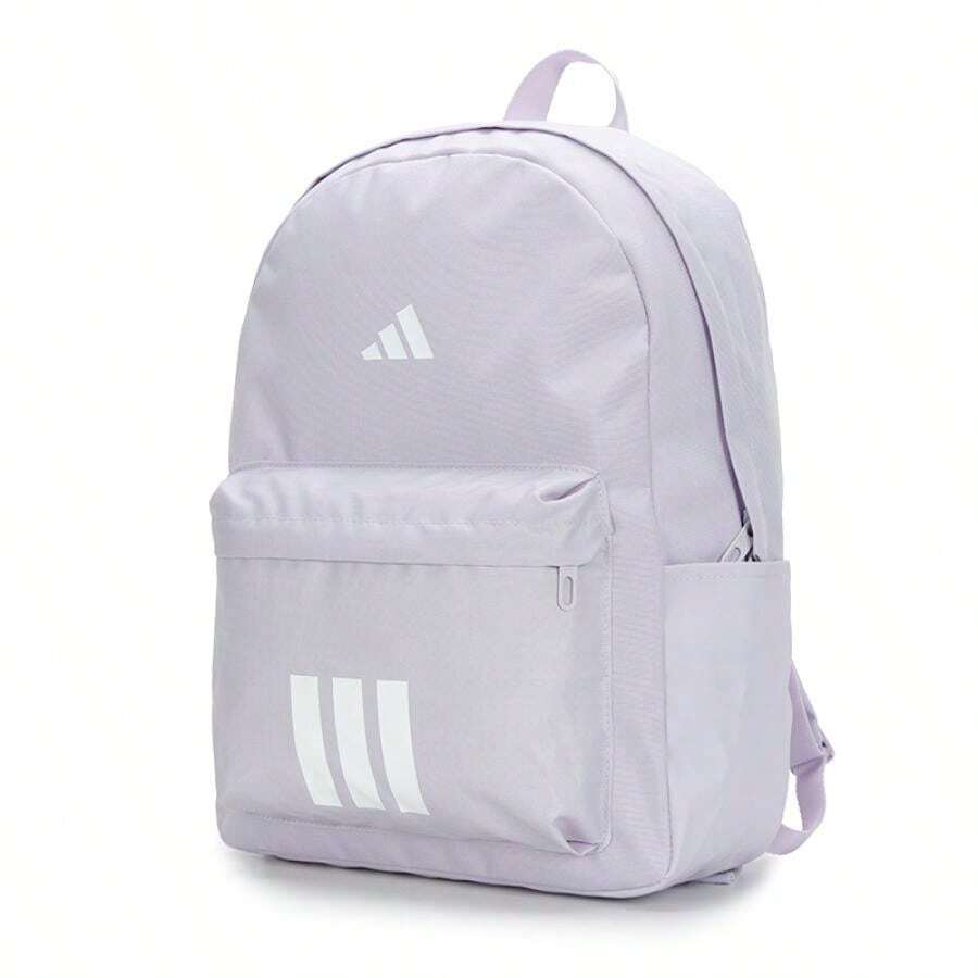 Adidas ESS 3S BARS BP 女士背包，休闲户外运动学生背包 KQ7968