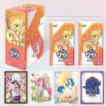 5 Boxes (125pcs Total) My Little Pony Mystery Card Packs, 5 Random Cards Per Box, Includes Chance To Get Rare Cards - Multicolor - View 2