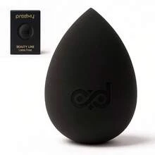 Black Latex Sponge Blending Foundations, Powders, And Creams Achieve Streak - Application Vegan And Cruelty - - 黑色 - 查看 3