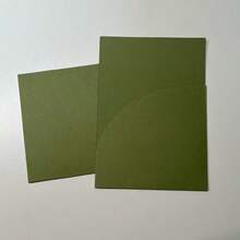 10pcs Wedding Invitation Envelopes. Minimalist Style Invitation Envelopes, Suitable For Engagement, Birthday, Christening And Other Occasions. - Solid Color - View 7