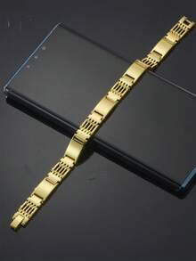 One Piece 22.0cm长不锈钢316L手表链设计手链，男士2026派对礼物