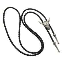 Tendencia4 Pcs Vintage Corbata Vaquera, Estilo Clásico Occidental Plateado 4pcs Combinación 2Calidad premium - 1 - Ver 5