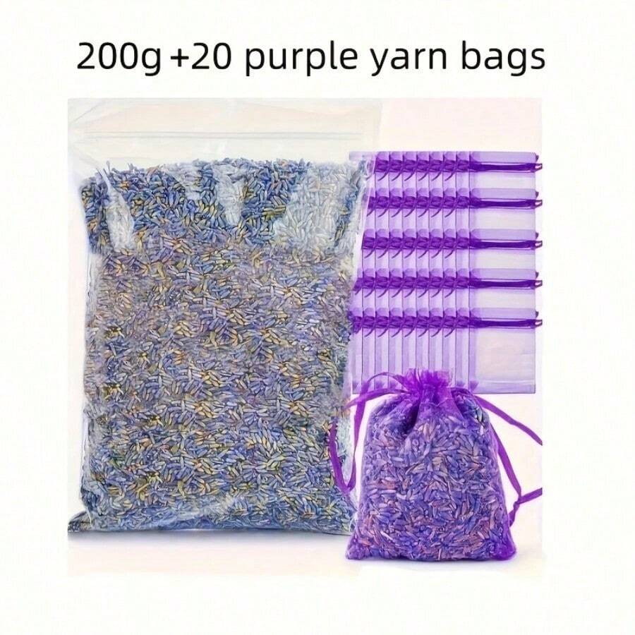 Sachês - 200g + 20 peças Saco de Fio Roxo - Ver 1