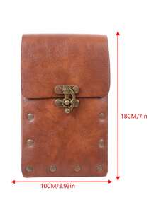 1个中世纪文艺复兴风格腰包，维京复古腰包，便携式腰包零钱包，男女通用万圣节服装道具