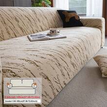 1pc Pet-Friendly Sofa Cover, Wrinkle-Resistant, Anti-Slip, Evenly Stitched, Durable, Wear-Resistant, Easy Care, Machine Washable, Suitable For Bedroom, Living Room, Office, Indoor And Outdoor Sofa Protection - Khaki - View 7
