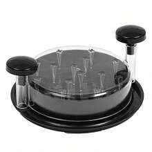 1pc Upgraded Chicken Meat Shredder With Lid, Improved Meat Shredder With Large Non-Slip Rotating Blades, Suitable For Shredding Chicken, Cabbage, Beef And Vegetables, Easy To Operate And Clean - Multicolor - View 8