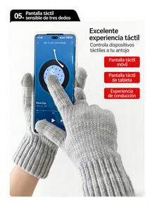 TendenciaGorro Bufanda Conjunto Para Frio Invierno Tejido Lana  MujerCalidad premium - Beige - Ver 9