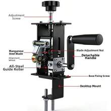 New Design High Precision Manual Wire Stripper - Ideal For DIY Projects, Comes With Electric Drill Attachment For Stripping Used Cables - Multicolor - View 3