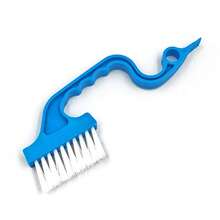 Household Soft-Bristled Shoe Brush With Long Handle Bathroom, Non-Damaging Shoe Brush, Cleaning Shoes And Clothes, Multifunctional Cleaning Brush - Blue - View 9