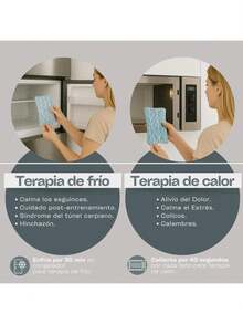 EstiloTendenciaCojin Semillas Para Microondas - 20X10Cm Para Ojos, Cabeza, Cuello Y CóLicos |     Alivio De Dolor Con Calor O FríO - Con Aroma Lavanda/Menta/Manzanilla - Cojin Caliente - PadifymxCalidad PremiumVersióN Mejorada - 1 - Ver 6