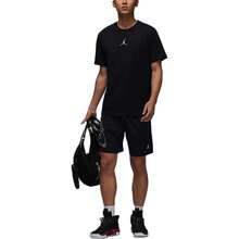 Nike Dri-FIT卡通字母圖案印花幽默運動休閒圓領短袖落肩袖T卹 - 黑色 - 查看 2