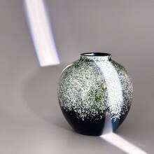 Blue Vase, Christmas Gift, Chinese Style, Luxury Style, Flower Arrangement, Art Style, Mysterious Oriental Style, Friend Gift, Birthday Gift, Hotel Decor, Fashion, Art Collection, Vase, Display Art, Retro Style, Simple Elegant, Home Vase, Vase Decor, Vase - Multicolor - View 5