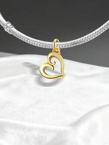 1件925纯银精美母爱吊坠，可DIY串珠，适合手链，精美珠宝礼物，男女皆宜 - 集合 - 查看 4