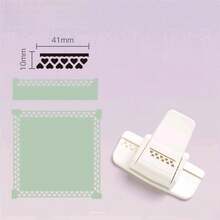 1pc DIY Lace Embossing Machine, Artistic Hole Punch, Cute Edging Tool, Scrapbooking Hole Punch